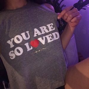 Spiritual gangster crop tank xs